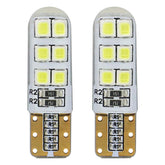 LED-lampa T10 W5W med 12 SMD 2835-dioder