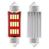 Vit LED CANBUS festoon-lampa på 41 mm