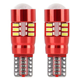 Vit LED-lampa T10 W5W med CANBUS och 27 SMD 3014-dioder