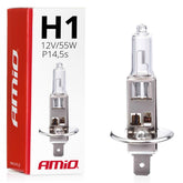 Klar H1-halogenlampa 12 V 55 W