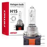 H15-halogenlampa 12 V 15/55 W