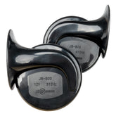 12V fanfarhorn i set med 2 horn