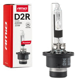 D2R xenonlampor med 6000K ljusfärg och 35 W effekt