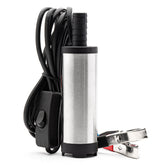 Elektrisk nedsänkbar dieselpump 12 V med 38 mm diameter