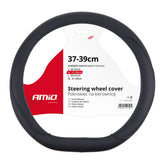 D-format rattskydd med platt nederdel för rattar på 37–39 cm