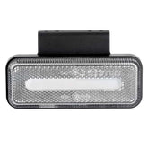 Rektangulär vit LED-markeringslykta