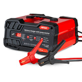 Batteriladdare 12A 12/24V med starthjälp