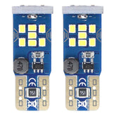 Vit LED-lampa T10 W5W med 21 SMD och CANBUS