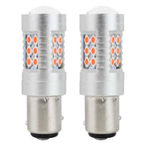 Röd LED-lampa med 1157 BAY15D-sockel