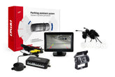 Parkeringsassistent med 4,3-tums TFT-display och backkamera