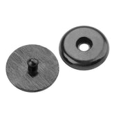 Svart stopp för säkerhetsbälte med 16 mm diameter