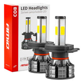 H4 COB LED-strålkastare