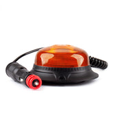 LED-varningslampa W21m med orange ljus och magnet