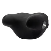 Svart nackstöd till bilsäte med memory foam