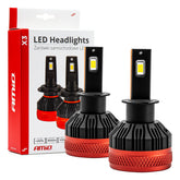 LED-lampor H3 X3-serien framifrån
