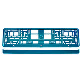 Registreringsskyltsram i turkos metallic