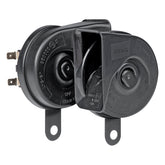 Tvådelat 12 V-horn med monteringsfästen