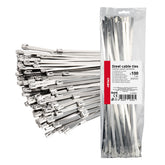 Rostfria buntband 7,9 x 400 mm, 100 st.