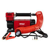 Bärbar bilkompressor 600 W med 12 V strömförsörjning
