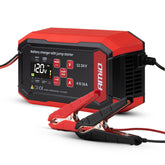 Digital batterilader med boostfunktion og 12/24 V understøttelse