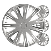 Versaco hjulsidor Spark silver 15 tum set med 4 st