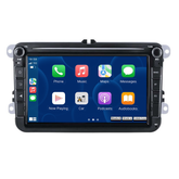 VW (flera modeller) 06-15 - 8" radio med Apple CarPlay och Android Auto