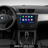 BMW X1 2010-2014 - 10,1" radio med Apple CarPlay och Android Auto