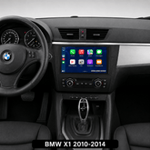 BMW X1 2010-2014 - 10,1" radio med Apple CarPlay och Android Auto