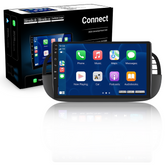 Fiat 500 07-15 - 9" radio med Apple CarPlay och Android Auto