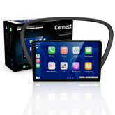 Peugeot 607 04-10 - 9" radio med Apple CarPlay och Android Auto