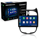 Peugeot 206 04-08 - 9" Radio med Apple CarPlay och Android Auto