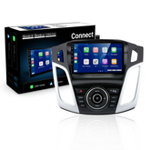 Ford Focus 11-18 - 9" radio med Apple CarPlay och Android Auto