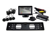 Parkeringsassistent med 4,3-tums TFT-display och kamera
