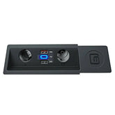 VW Passat & Arteon 2016-2019 USB-C snabbladdare och 12V-splitter för cigarettuttag