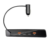 Audi Q5 / Q5 Sportback 2018-2024 USB-C-hubb och snabbladdaradapter – QC3.0-splitter