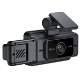 Dual dashcam med WiFi – front- och kupékamera (1080p, app, mörkerseende)