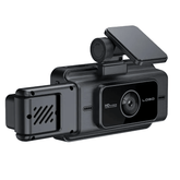 Dual dashcam med WiFi – front- och kupékamera (1080p, app, mörkerseende)
