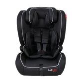 Carkids i-Size-bilbarnstol Luca 76-150 cm svart/vit