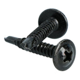 Carpoint självborrande skruvar, svarta, Ø 4 mm, 25 mm, 100 st.