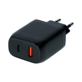 Carpoint snabbladdare med två portar (vägg) – 20 W USB-C + 18 W USB-A 3.0