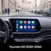 Hyundai i20 2020-2026 - 10,1" radio med Apple CarPlay och Android Auto