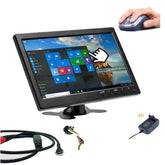 10,1" HD LCD-skärm – miniskärm för bil, TV och dator