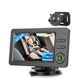 Babykamera för bil med 4,3" HD-skärm och mörkerseende