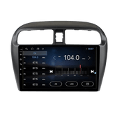 Mitsubishi Space Star 12-18 - 9" Radio m. Apple CarPlay og Android Auto – Bilmedie.dk