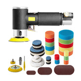 Pneumatisk polermaskin & mini-luftslip combo 1200 RPM