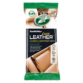 Turtle Wax Luxe Leather Wipes – lädervårdsdukar 24 st.