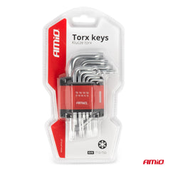 Kort Torx-nyckelsats för bil- och cykelreparationer