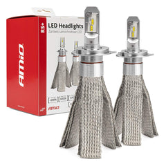 H4 LED-forlygter RS+ set forfra