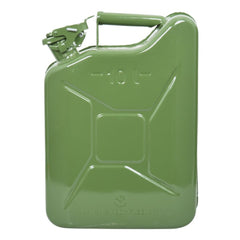 Carpoint bränsledunk, 10 liter, grön metall, UN-godkänd 