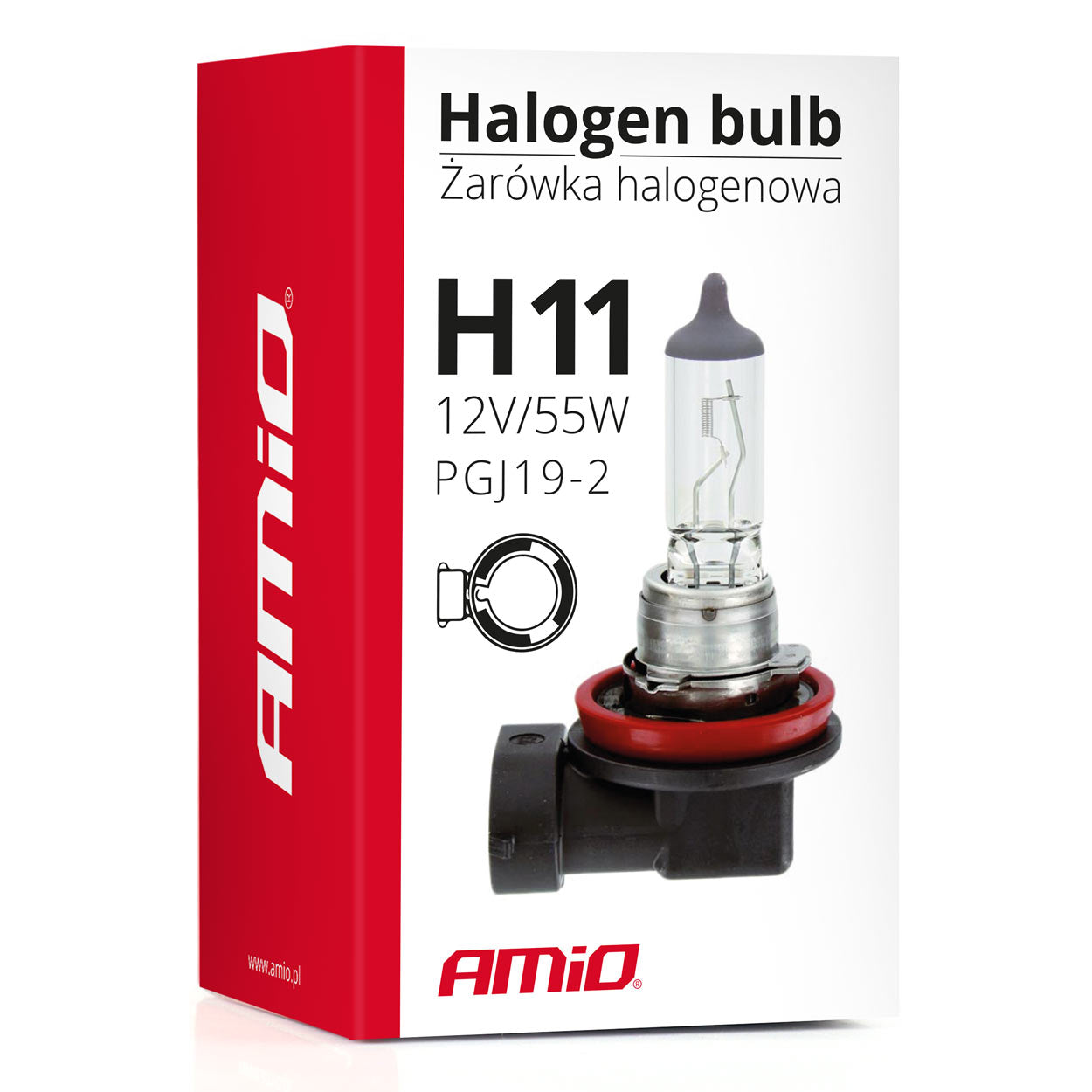 Halogenlampa H11 12 V 55 W